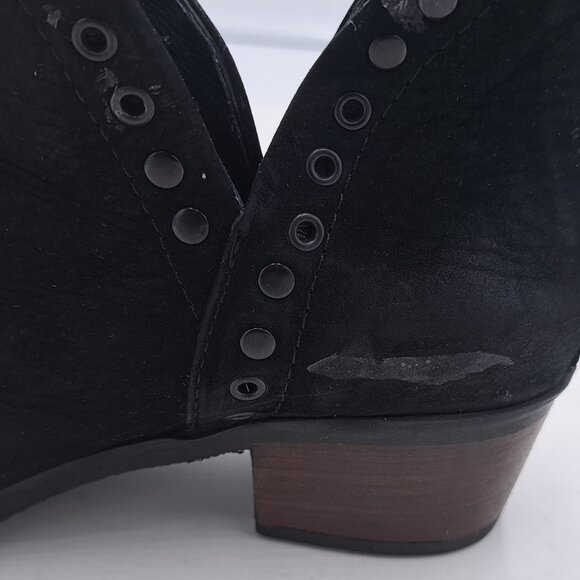 Bueno Womens Cora Nubuck Grommet Ankle Boots - Size 10.5 - Picture 15 of 15